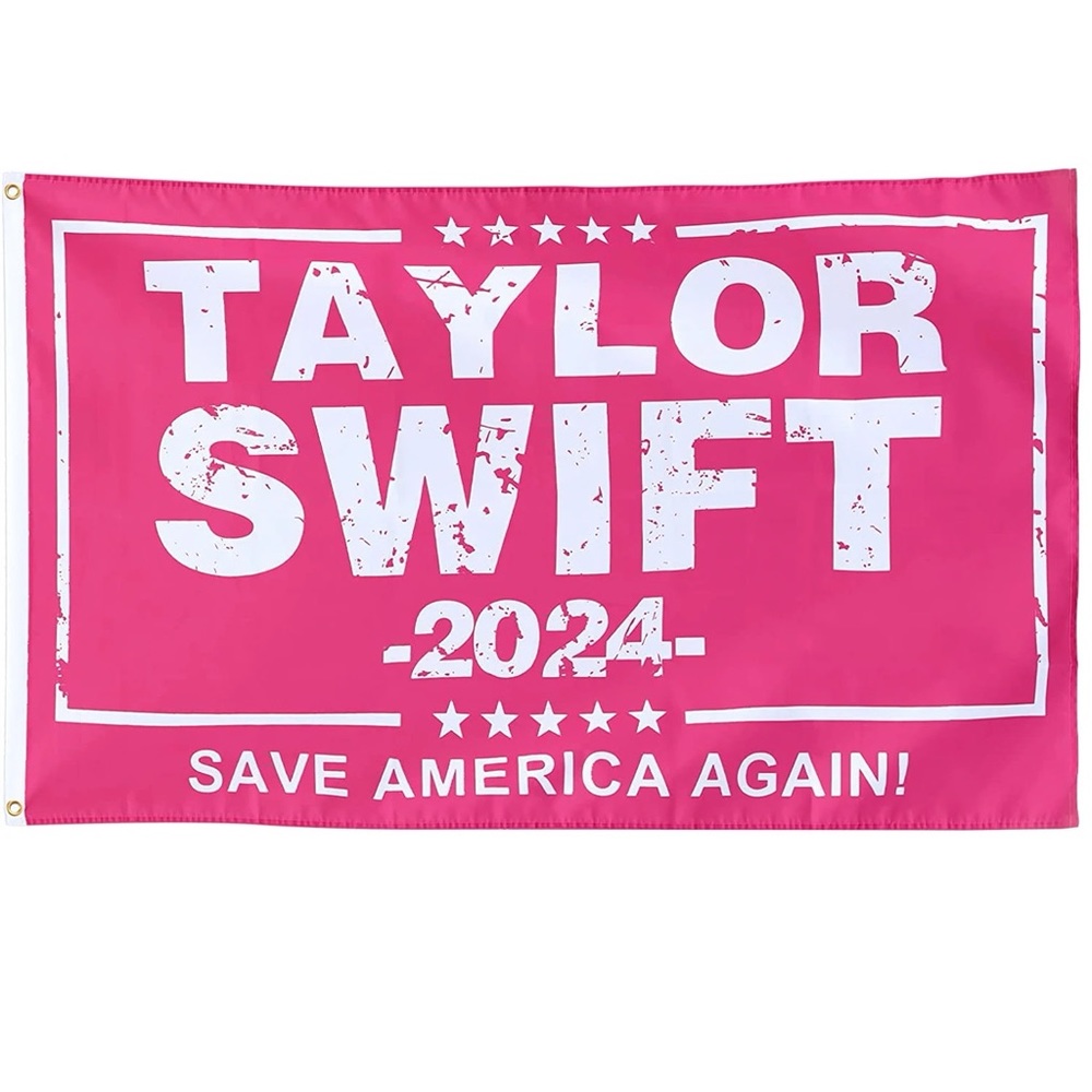 2024 Taylor Swift Flag: Save America Again Pink & White Banner 1989 Mother 3x5ft